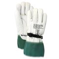 Magid PowerMaster Low Voltage Leather Linesman Protector Glove 12604-11